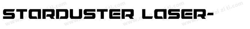 Starduster Laser字体转换
